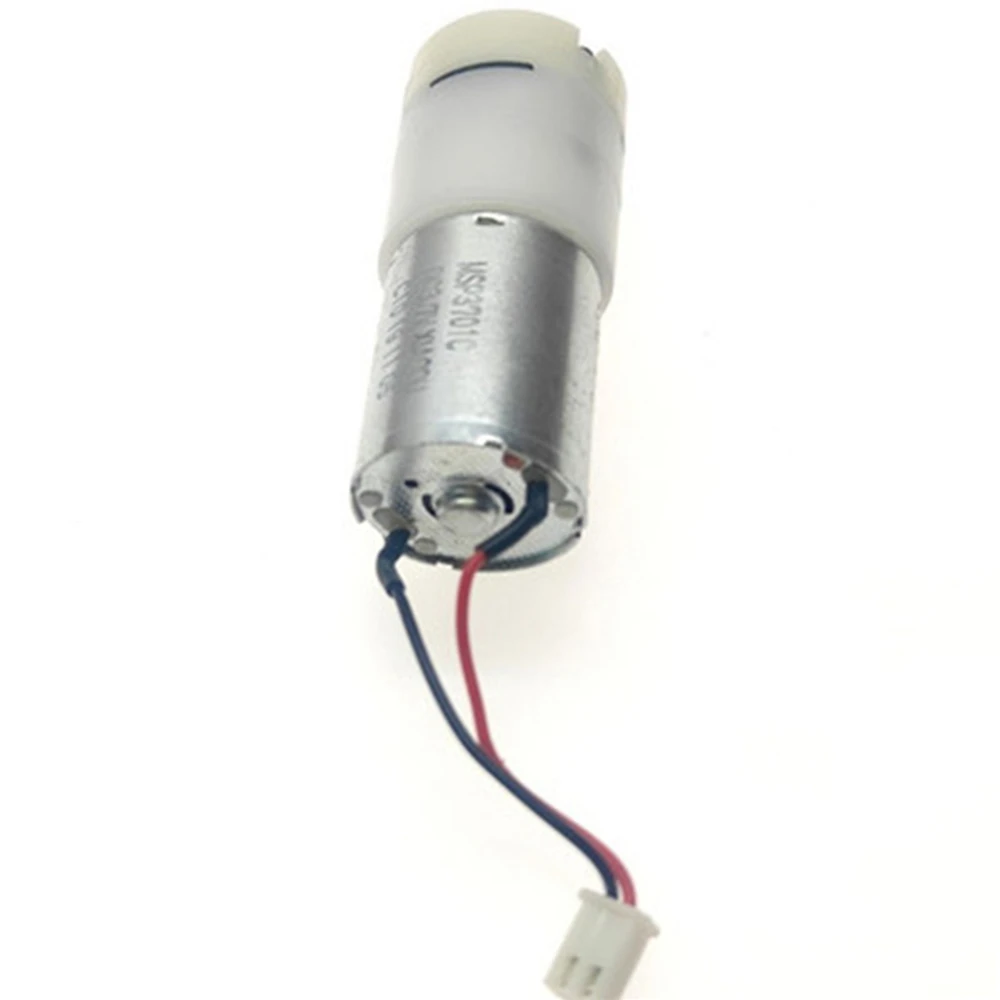 370 مضخة فراغية صغيرة تدفق كبير مضخة أكسجين DC3.7V-5V مضخة الثدي مضخة ضغط سلبي لملحقات مقياس ضغط الدم