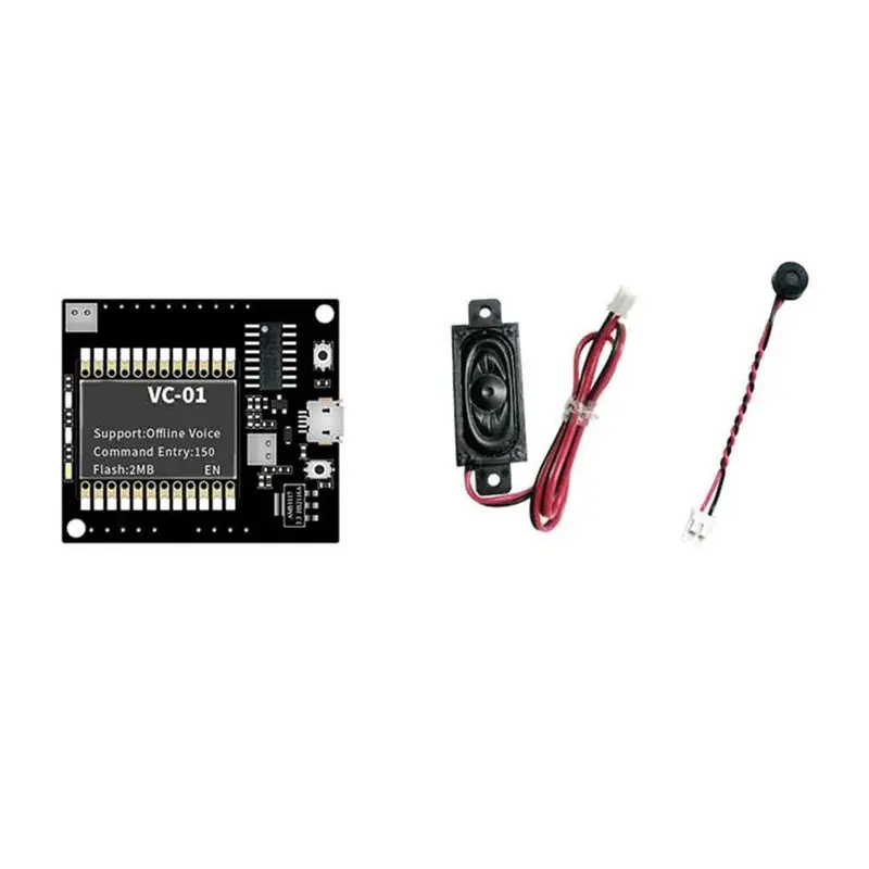 

A99E-VC-01-Kit Development Board AI Intelligent Offline Voice Module For Offline Voice Recognition & Control