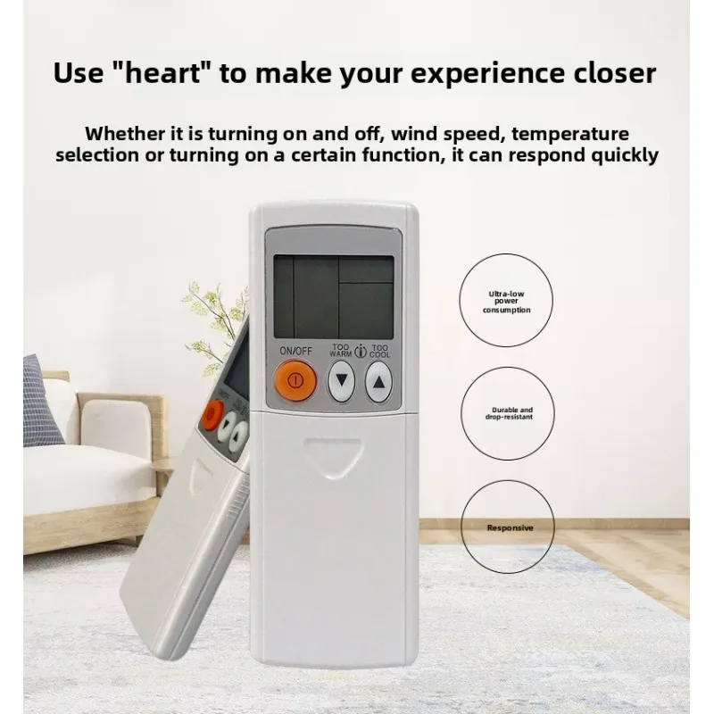 جهاز التحكم عن بعد لمكيف الهواء KS-MI01V، مناسب لمكيفات الهواء ميتسوبيشي، جهاز تحكم عن بعد عالمي بالأشعة تحت الحمراء