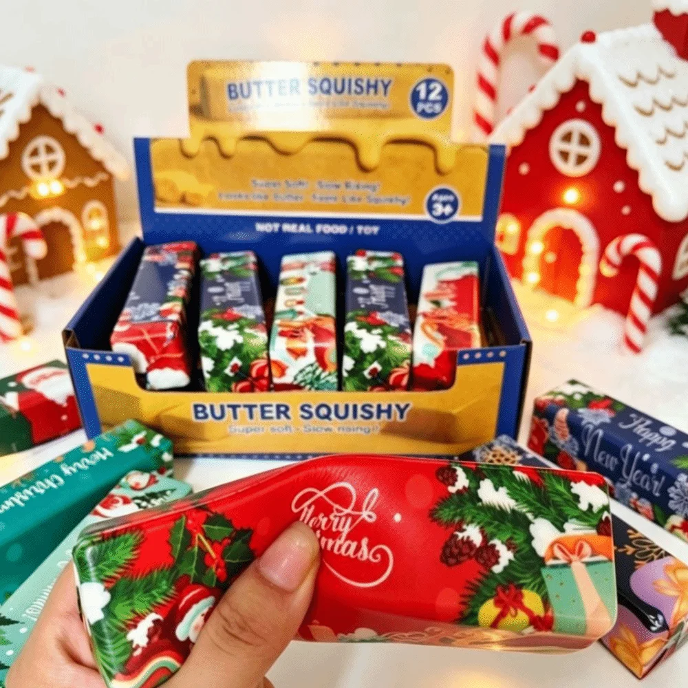 Butter Stick Slow Rising Squishy Toy Colorful Ultra-Soft Butter Slow-Rebound Toys Slow Rising Butter Squishy Toy Small Gifts