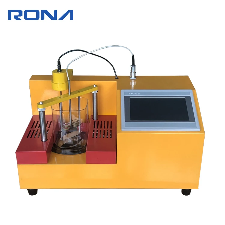 Fully Automatic Digital Display Asphalt Softening Point Ring And Ball Apparatus Tester