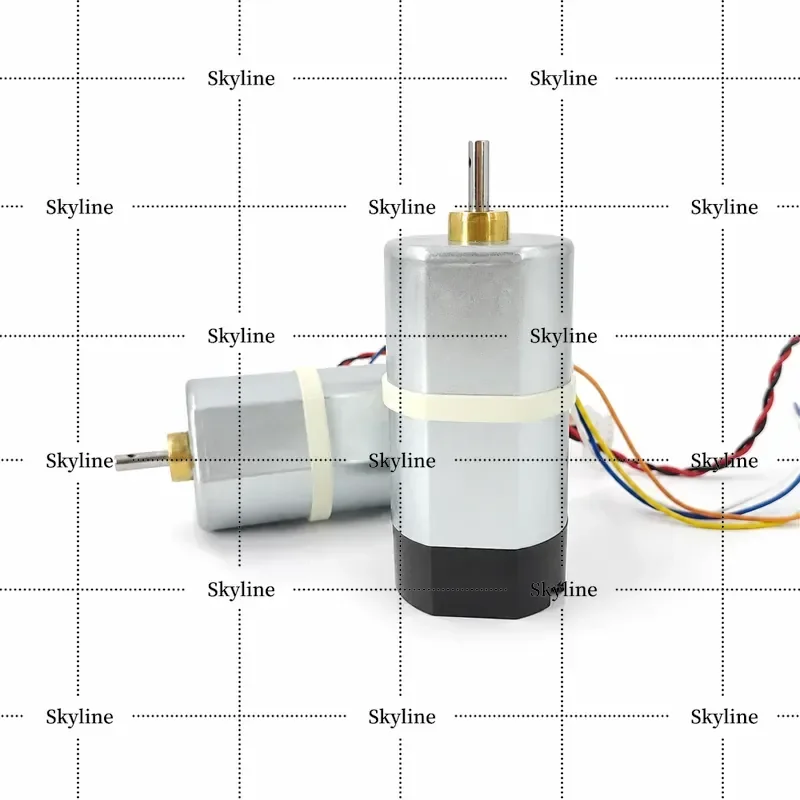 For TSUKASA Motor Speed Measurement Magnetic Encoder DC Gear Motor DC24V High Torque Japan Imported
