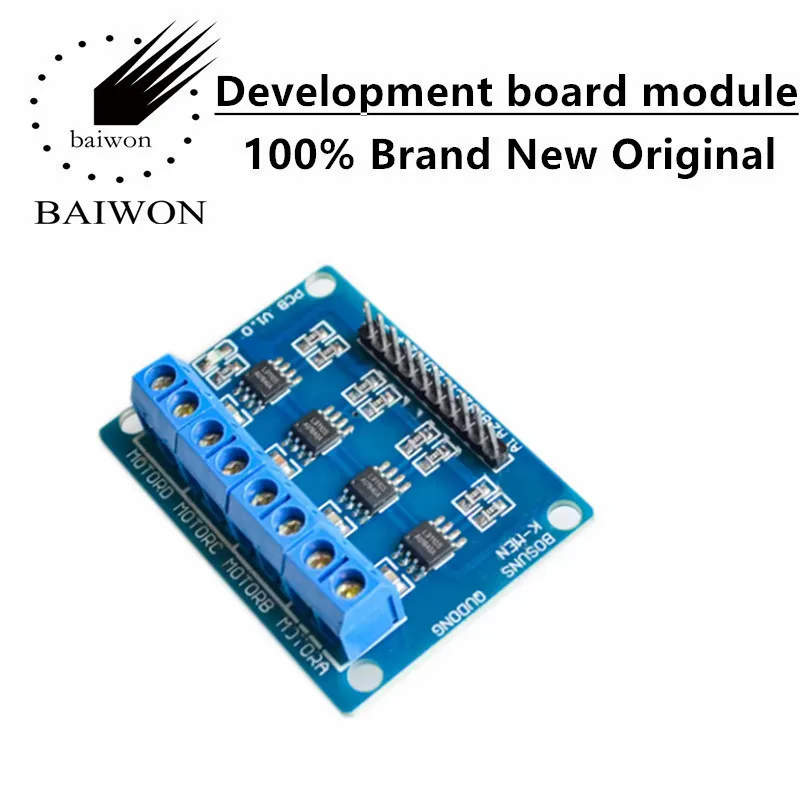 L9110S Four way Drive DC Motor Drive Board Motor Drive Module Intelligent Vehicle 4-way
