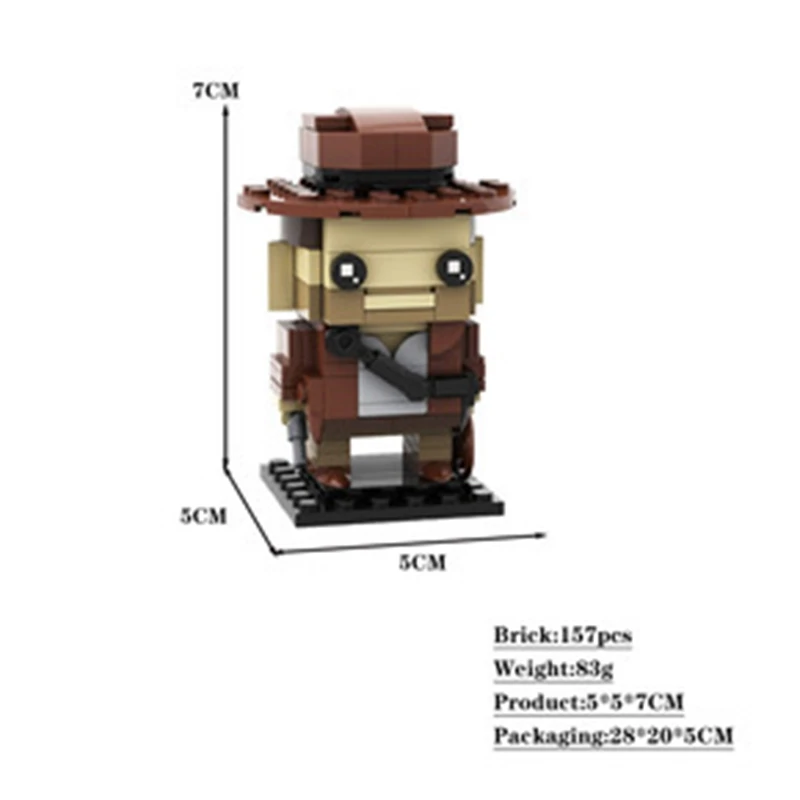 

143pcs MOC Classic Nanny Brick Figure Building Blocks Set With Display Base For Kids & Collectors Home Table Decor Christmas