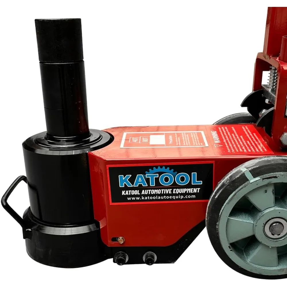 رافعة أرضية هيدروليكية هوائية شديدة التحمل 50 طن لرفع السيارات والشاحنات في المرآب ومحلات الإصلاح، مقاس 7.6 إلى 14.5 بوصة