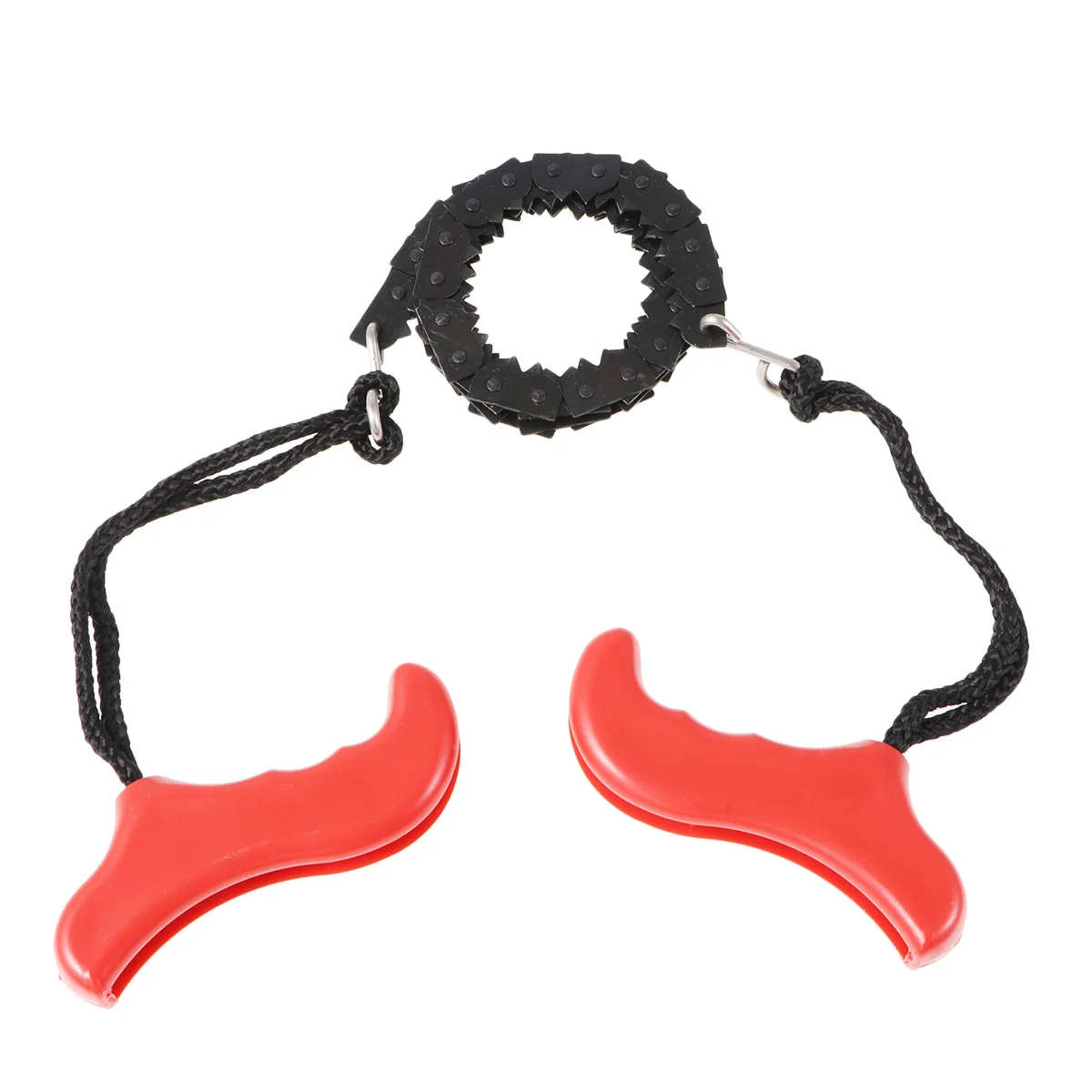 

Outdoor Survival Chain Pocket Saw Compact Hand-Held Wire Saw For Wood Plastic Metal Cutting Lightweight Camping Tool Red