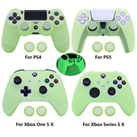 Luminous Glowing in the dark Game Controller Cover For PS4 / PS5 / Xbox One S X / Xbox Series S X Controller Skin Accessories