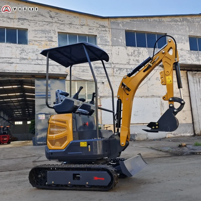 A Newly Customized 2 Ton Mini Hydraulic Excavator With A Multi Functional Cab And A 360° Rotation Reinforced Chassis