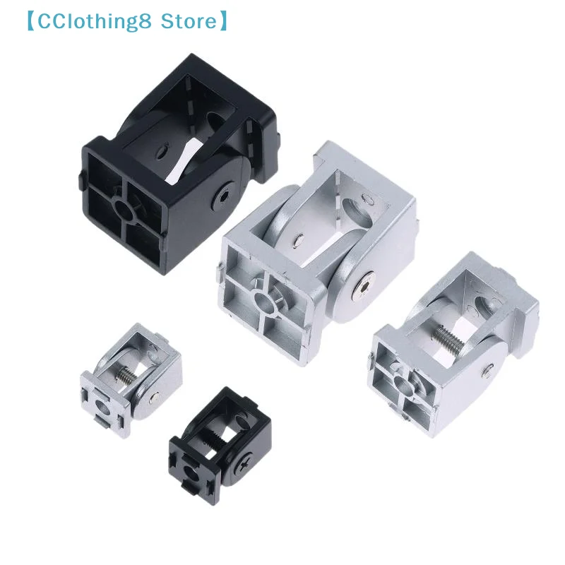 For 20 30 40 Series Aluminum Profiles 2020/3030/4040 Zinc Alloy Hinge Industrial Aluminum Adjustment Angle Connector【AliS8】