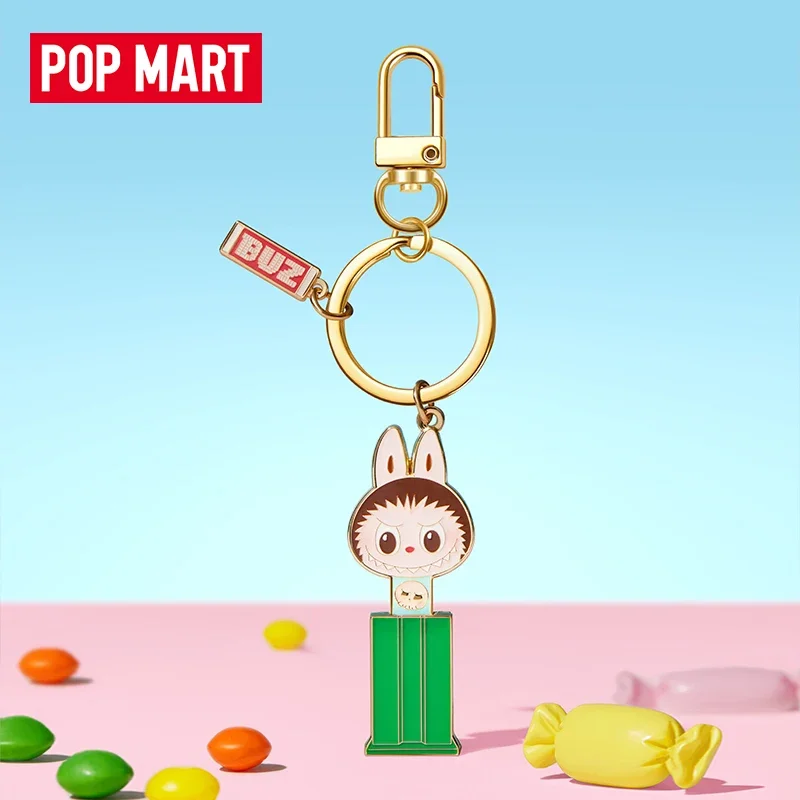 POP MART The Monsters Candy Series – Anhänger Blind Box Mystery Box Spielzeug Puppe Niedliche Anime-Figur Desktop-Ornamente Geschenkkollektion