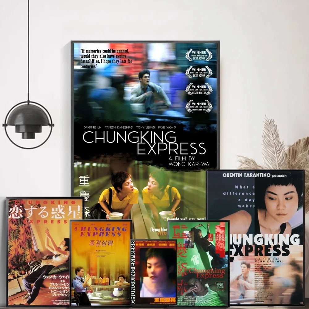 Chungking Express Vintage Posters Sticky Whitepaper Prints Posters Artwork Posters Wall Stickers