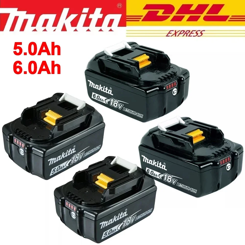 

DHL 6AH makita BL1860 18V Battery Power Tools Li-ion Replacement LXT BL1850 BL1840 for 18 V Screwdriver with BMS TPCELL 18V