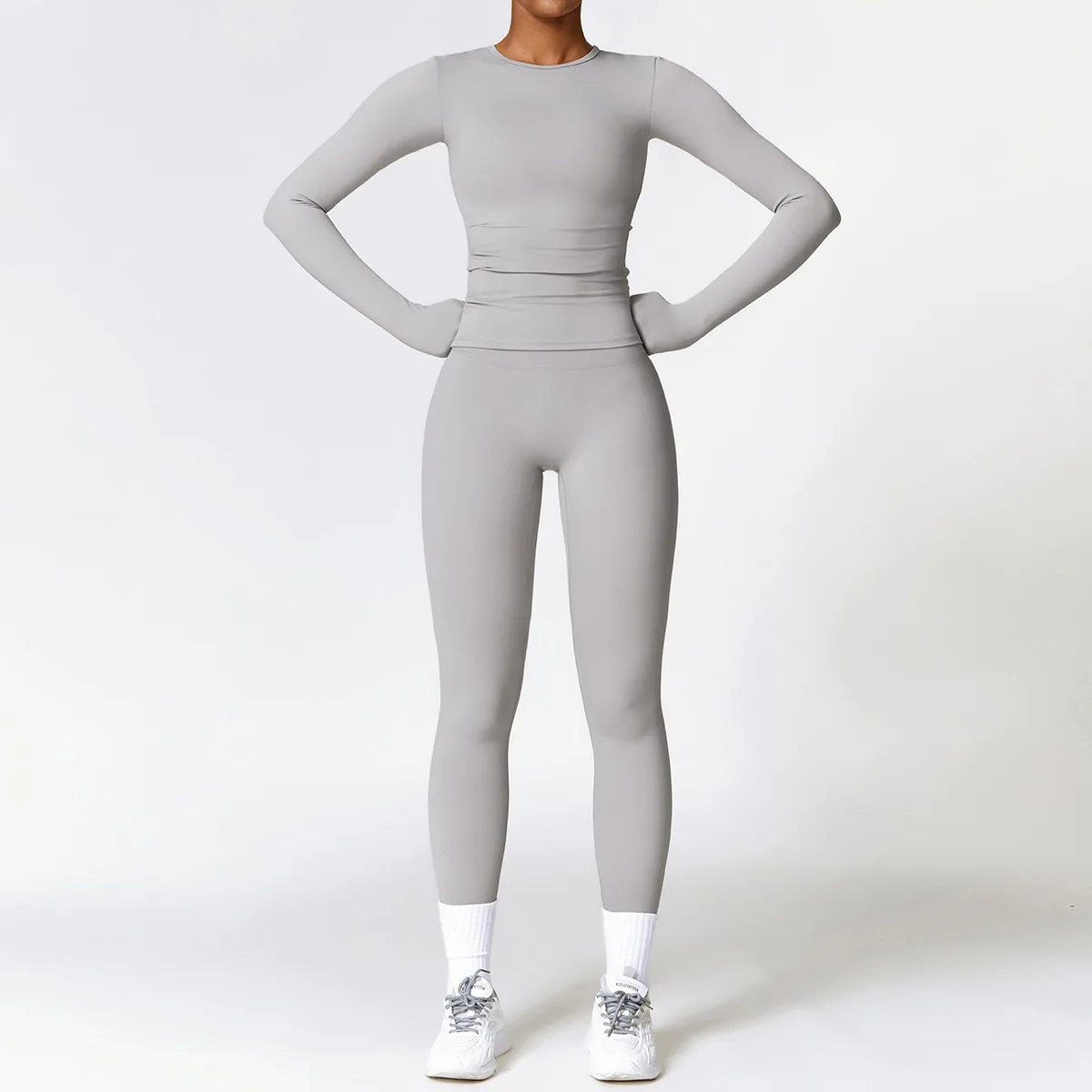 ensemble-de-sport-2-pieces-pour-femme-t-shirt-a-manches-longues-et-legging-taille-haute-pour-gym-yoga-et-course-a-pied