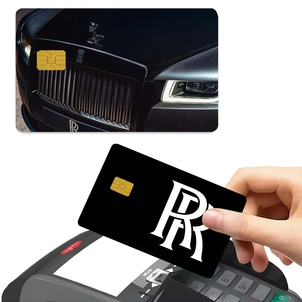 R-Rolls Royce Various Anime Bank Credit Cards Bus Pass Stickers Cool Decoration Waterproof Stickers Collection Toys Gifts