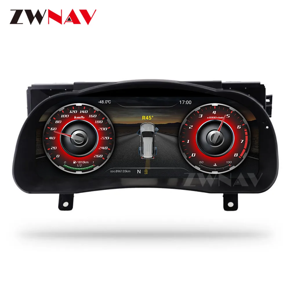 For Toyota Highlander Digital Meter Screen IPS Intelligence Instrument Display Head Unit Refit Car Multimedia LDC Upgradation