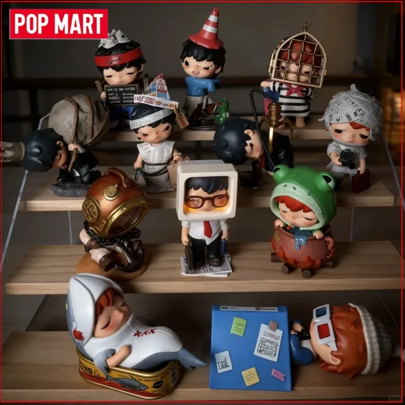 

POP MART Hirono Tamed Wild Grass Series Blind Box Anime Figure Ornament Collection Mystery Gift Toys
