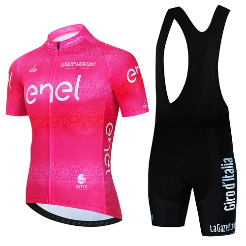 Tour De Italia Giro-Conjunto De Ciclismo De verano para hombre, Jersey De Ciclismo De manga corta, ropa para Ciclismo De bicicleta De montaña, Maillot