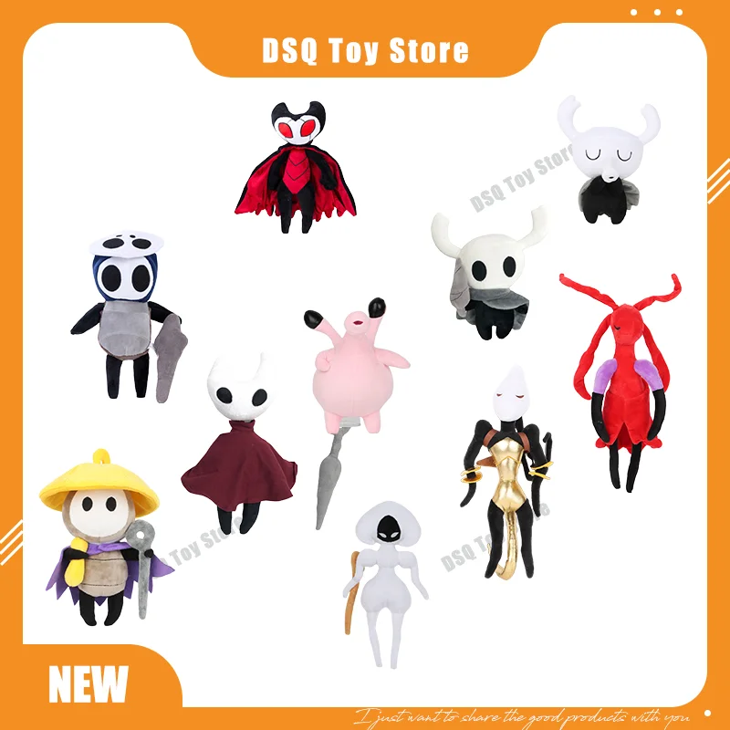 

Новая кукла рыцаря с отверстиями, милая милая игровая периферия, Hollowknigh Silksong, плюшевая полая рыцарь, шелковая песня, плюшевая игрушка, кукла