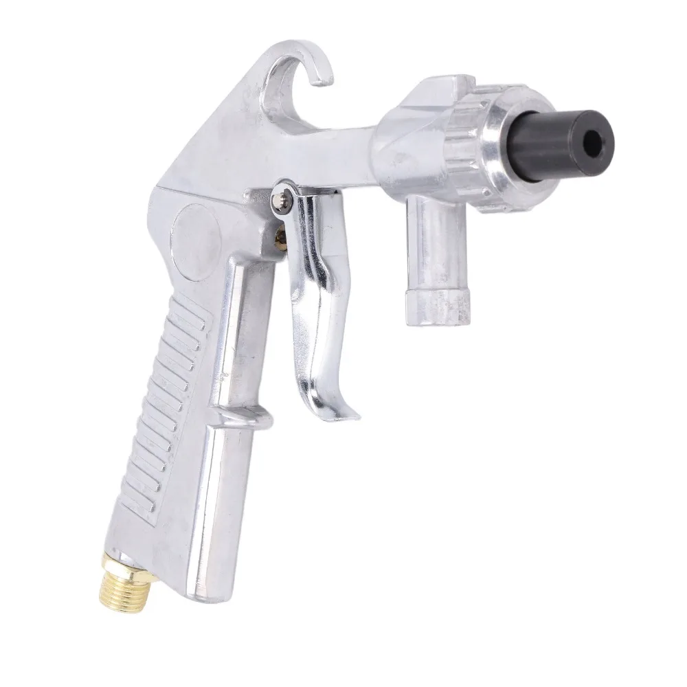 Siphon Feed Sandblaster Kit Rust Remove Abrasive Sand Blasting Sandblasting Gun Kit Multiple Nozzle Sizes Nozzle