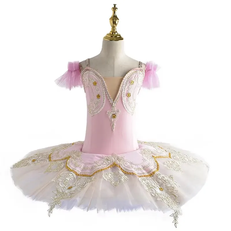 

Professional Ballet Tutu Swan Lake Pancake Tutu Dress Ballerina Stage Performance Ballet Dance Costume For Kid Child Girl Adult