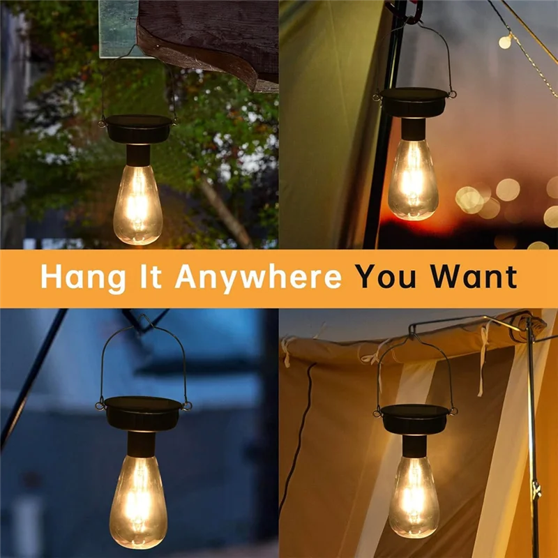 

4 Pack Replacement Solar Light Tops Solar Lantern Accessories For DIY Outdoor Lanterns Waterproof Solar Replacement Top