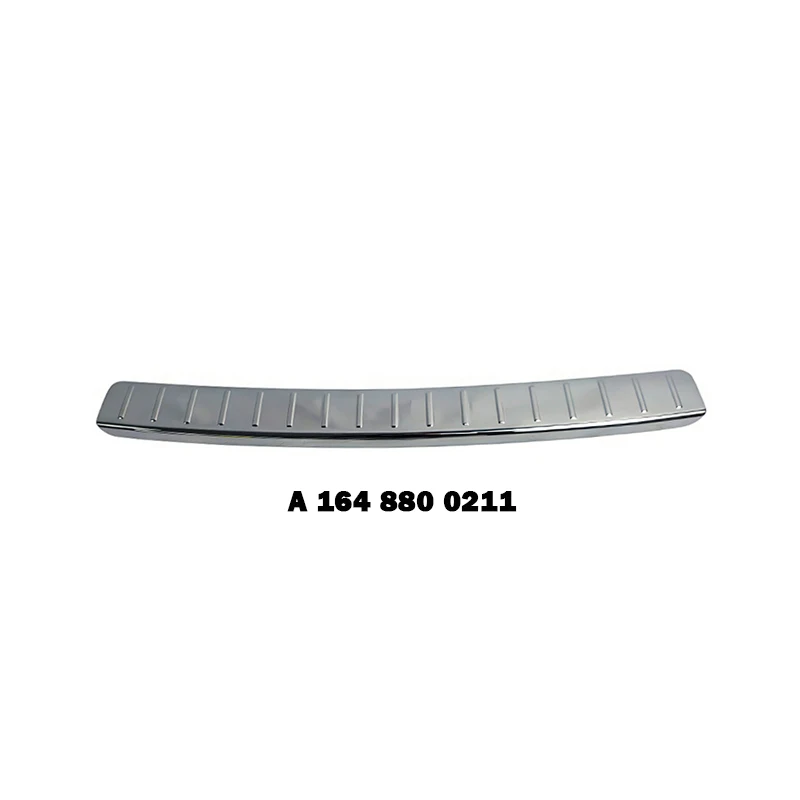 A1648800211 For Mercedes Benz GL Class W164 GL450 Trunk Rear Tail Door Step Plate Guard Pedal Chrome Trim Molding