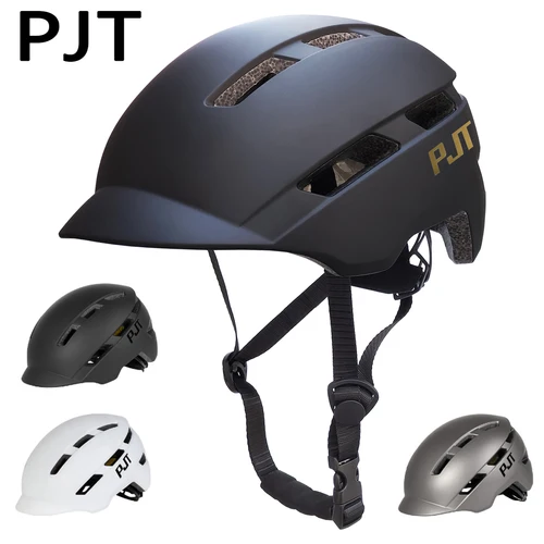 PJT nuevo casco de ciclismo gorra de seguridad cascos de ciclismo ultraligeros equipo de bicicleta de carreras Mtb de carretera mujeres hombres casco de bicicleta en molde