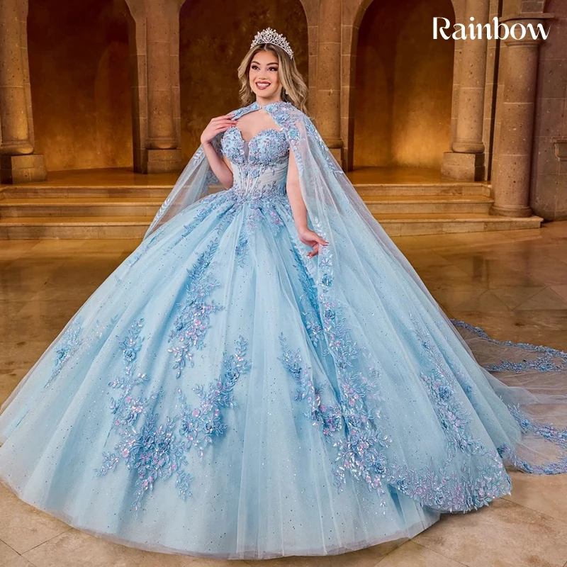 

Off The Shoulder Quinceneara Dress Ruffled Organza With Embroidered Lace Prom Party Gown Sleeveless Customized Vestido De Noche