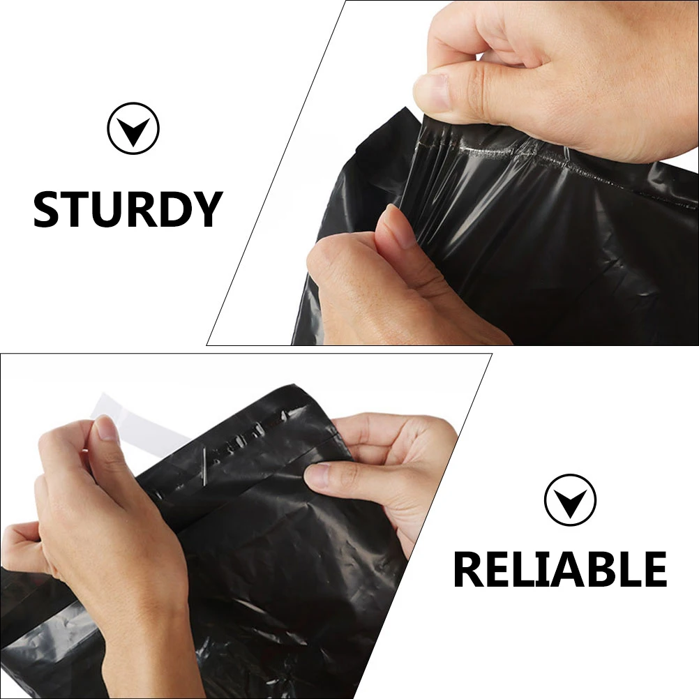 

100 Pcs Thickened Waterproof Express Bag Package Bags Shipping Bubble Mailer Envelope Ldpe Logistics Self Seal Mailing