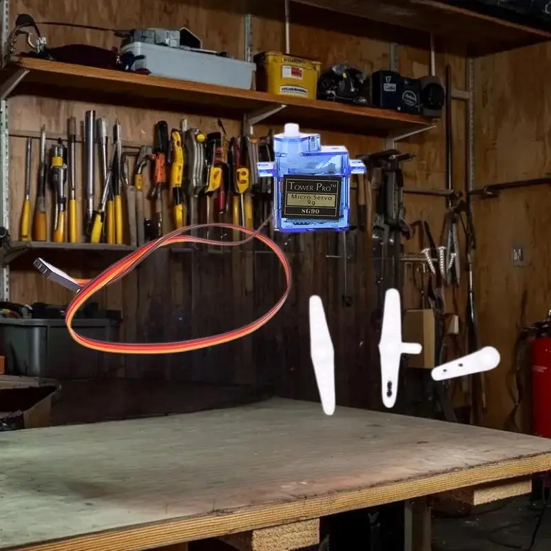 Projekt DIY Arduino z 1/3 szt. mikroservo SG90 9G, 180 stopni ° /360 °   Serwo cyfrowe 5V do zestawów ramion robota RC.