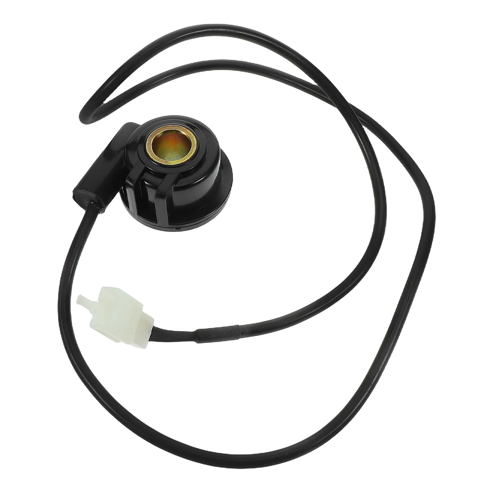

Motorcycle Digital Speedometer Sensor Cable Black High Precision Display Durable Waterproof Easy Installation Universal