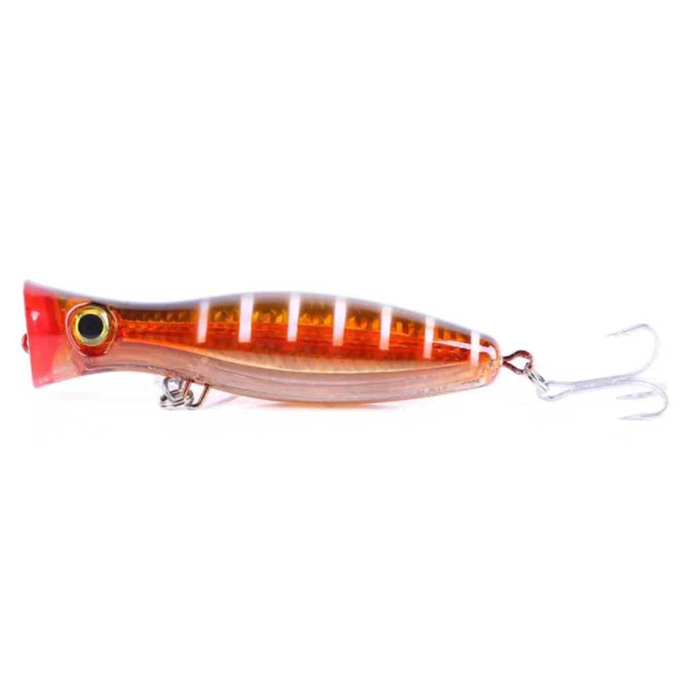 13cm 43g Saltwater Trolling Popper Lure Artificial Bait for Tuna Wahoo Marlin Sailfish Tuna Mahi