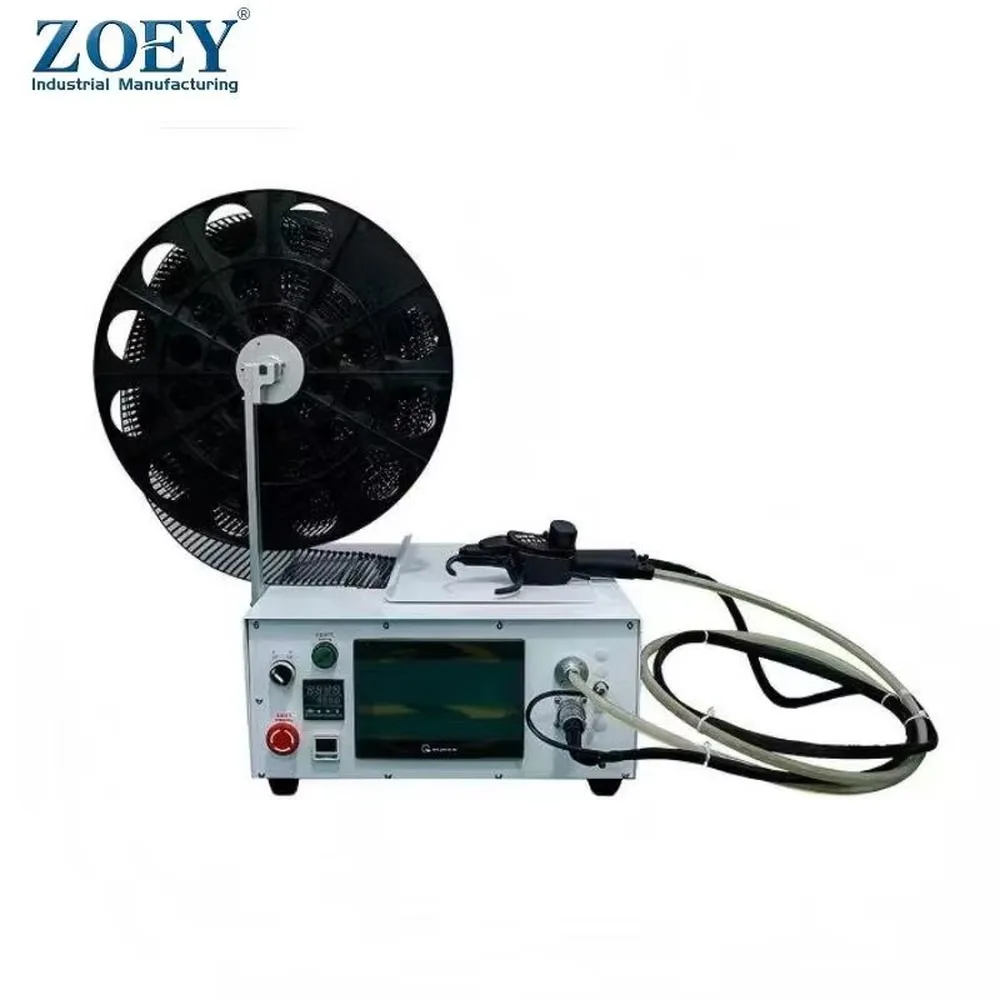 Automatic Pneumatic Cable Tie Gun Handheld Reel Bundling Machine for Wire Harness Automotive Electronics