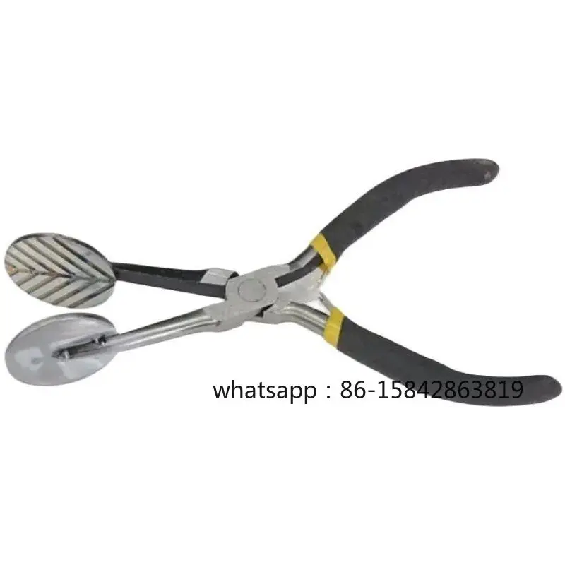 Lamplighter glass leaf vein leaf pattern leaf pliers clip