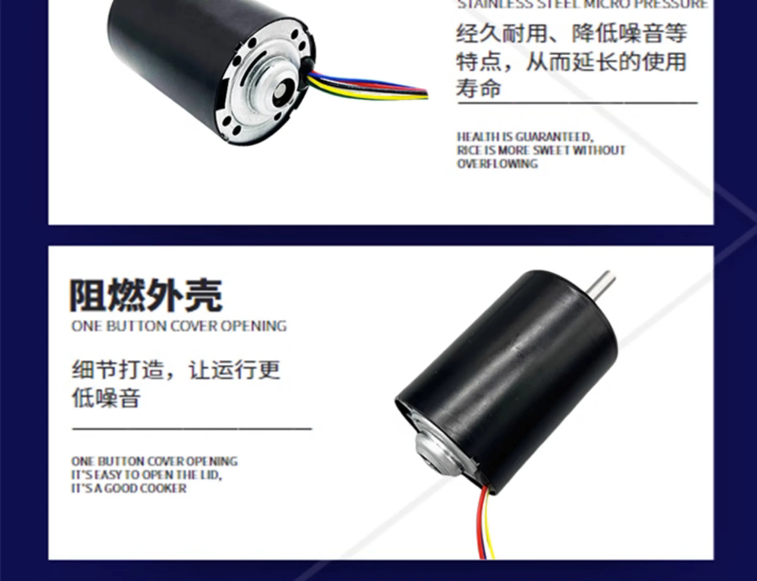Mini DC Brushless Permanent Magnet Geared Motor Hall Drive High Speed Motor DC 12V 24V Built-In Drive BL4260