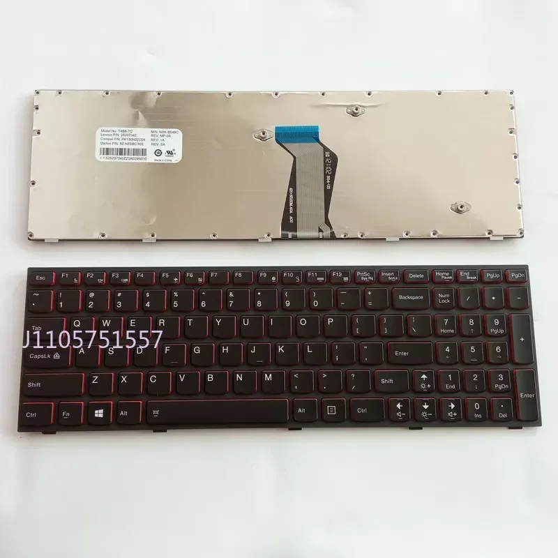 US Keyboard for Lenovo Ideapad Y500 Y500N Y510 Y510p Notebook
