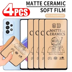 Película de cerámica mate suave para Samsung Galaxy, protectores de pantalla para Samsung Galaxy A53, A52, A72, A32, A51, A71, A54, A12, A50, A22, M12, M51, M31