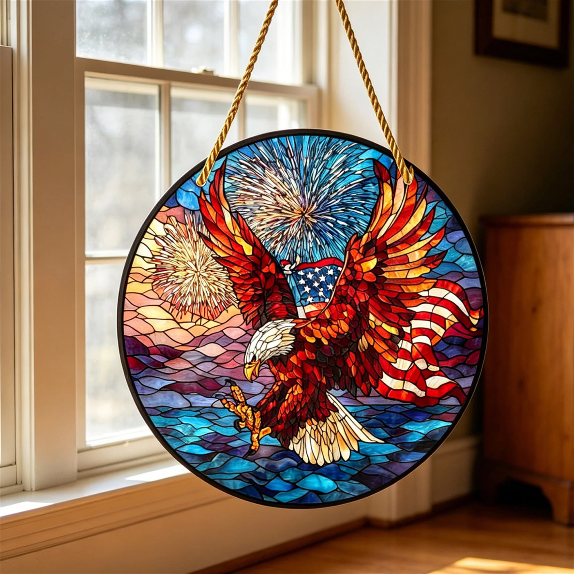 4th of July Sun Catcher for Wi - Art And Craft Independence Day recension och pris