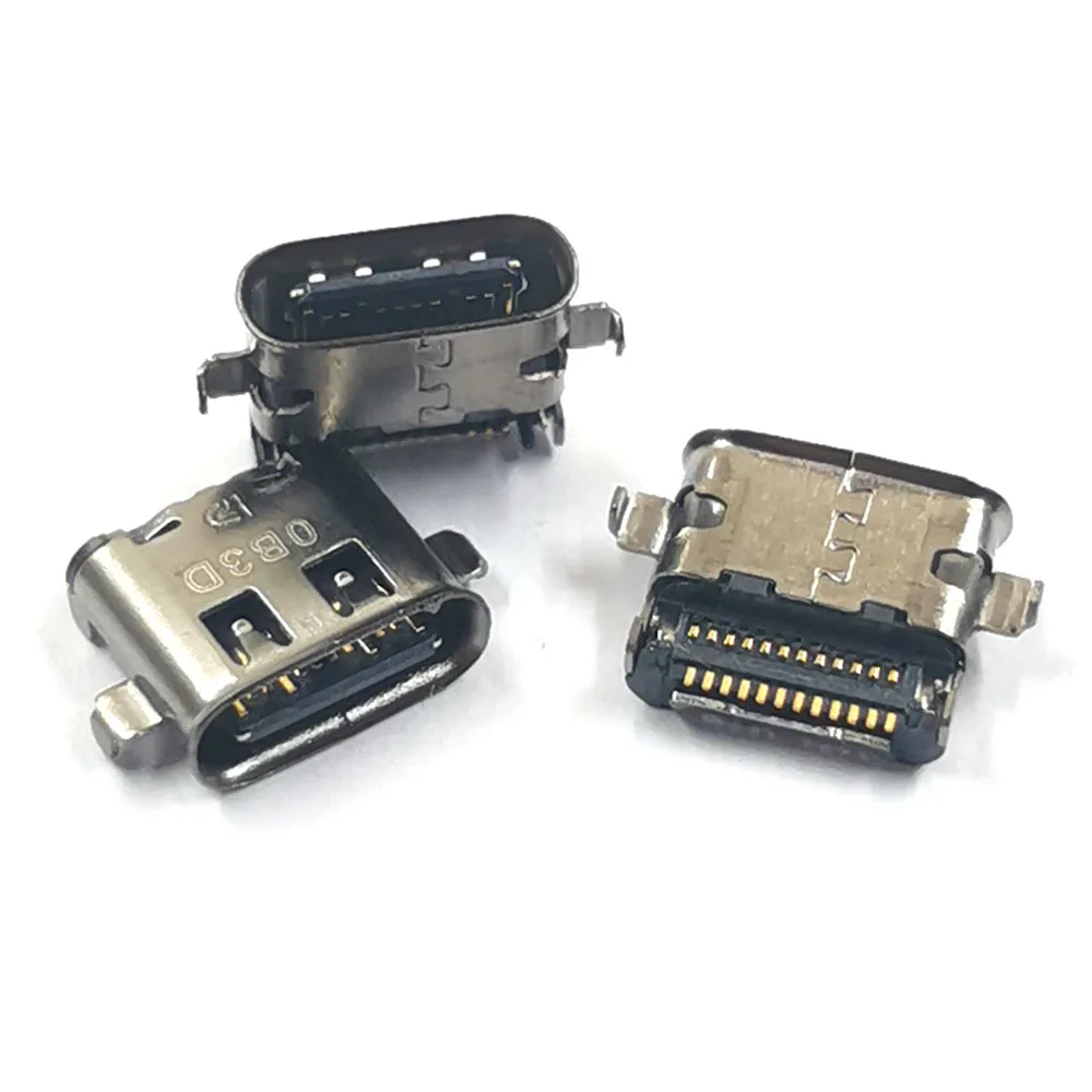 5 Stuks Usb Type C Oplaadpoort Dc Power Jack Connector Stekker Vrouwelijke Sockets Voor Lenovo L480 L490 L580 L590 Type-C Poort