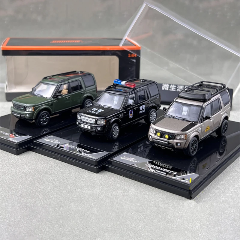 

Shadow 1:64 Scale Land Rover Discovery 4 SUV Simulation Alloy Car Model Static Display Collectible Toy Gift Decoration Souvenir