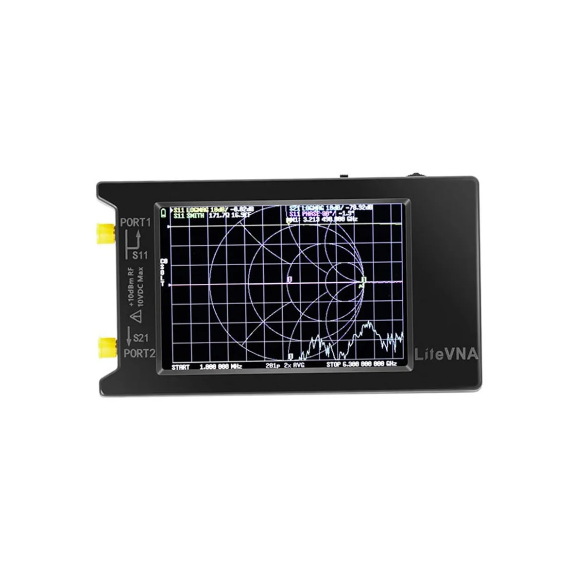 4 Cal analizator sieci wektorowych NanoVNA analizator widma sieci LiteVNA 50KHz-6.3GHz analizator antenowy