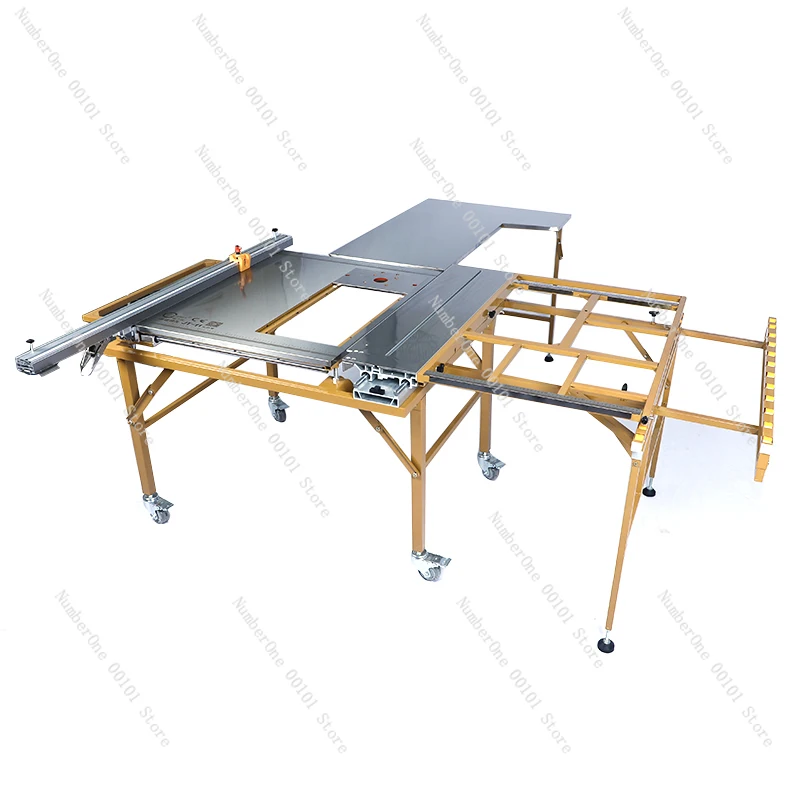 

2025 New Design Rocker Integrated Precision Saw Table Timber Cutting Portable Bench Saw Table Large Wood Board Saw Table