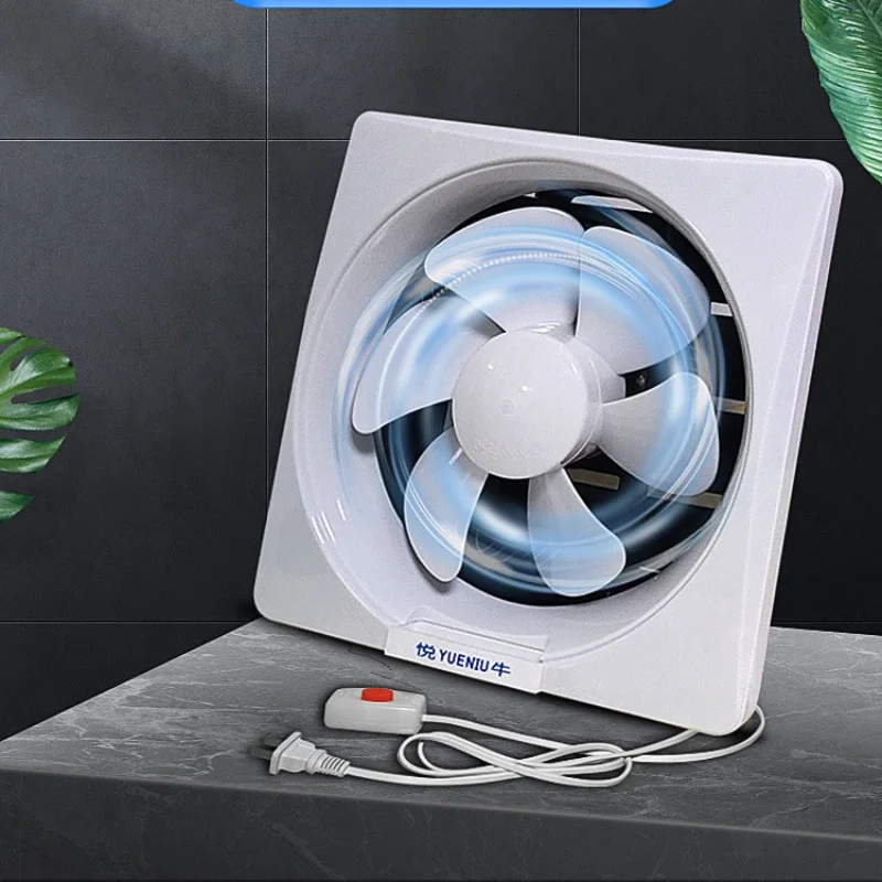 Bathroom Window Exhaust Fan Kitchen Fume Hood Wall Mounted Exhaust Fan Household High Suction Low Noise High Power