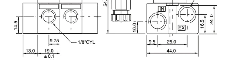 Hochfrequenz-Magnetventil 35A Pilotbetrieben 12/24V 5,4W 12,7W – Detail 5