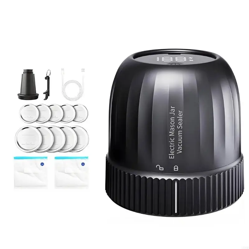 U0DEマルチファンティングエレクトリックメイソンジャーバキュームシーラー電気缶詰ジャーシーラー