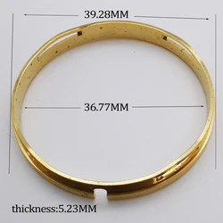 39mm movement ring fit ETA6497 6498 ST36 manual movement watch case