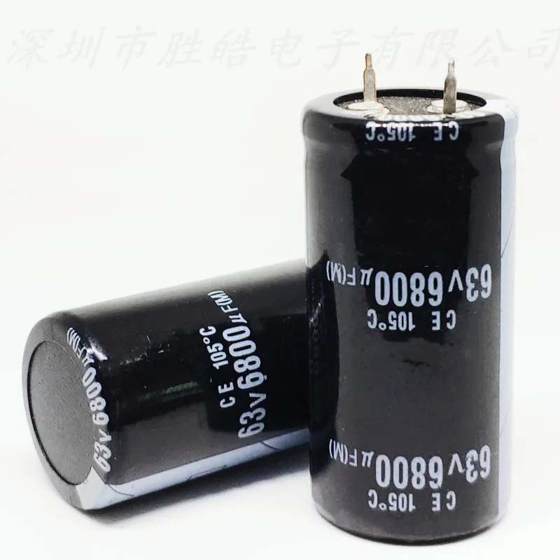 (2PCS/10PCS)   63v6800uf    Volume：30x50mm  Aluminum Electrolytic Capacitors  63V6800uF  High Quality