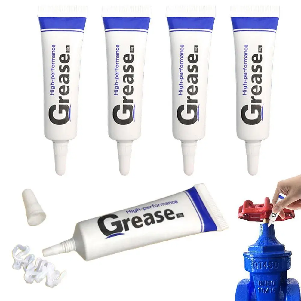 

10PCS Silicone Lubricant Grease Waterproof Lubricating Oil for O Rings Gear Tube Mounted Bearing Sealant Tyre Valve Grease