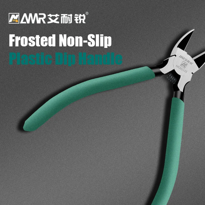 AMR Carbon Steel Plastic pliers5/6/8inch Nippers Electrical Wire Cable Cutters Diagonal pliers for Jewelry