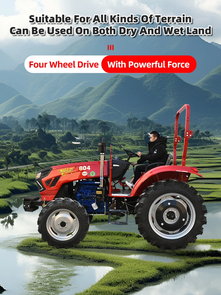 1400 kg Top-Rated Tractor Agriculture Walking Tractor Mini Tractor Price for Sale